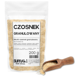 CZOSNEK GRANULOWANY 200g aromatyczny | SUPRA |