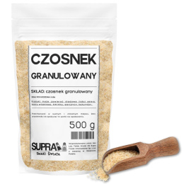 CZOSNEK GRANULOWANY 500g aromatyczny | SUPRA |