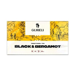 Herbata Gurieli Czarna z Bergamotką 25 torebek