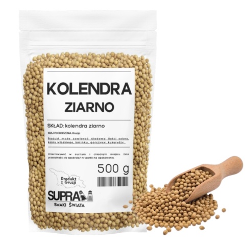 KOLENDRA ZIARNO 500g | SUPRA |