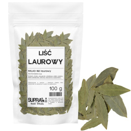 LIŚĆ LAUROWY 100g aromatyczny | SUPRA |