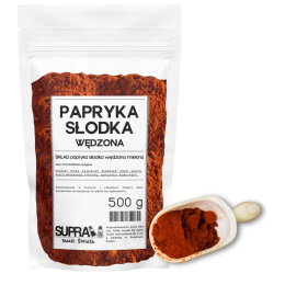 PAPRYKA WĘDZONA SŁODKA MIELONA 500g aromatyczna | SUPRA |