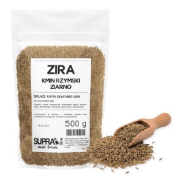 ZIRA - KMIN RZYMSKI ZIARNO 500g | SUPRA |